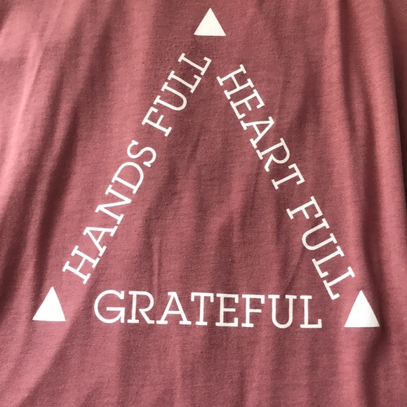 Be still tank top. Hands full heart full grateful - Picture 3 of 4